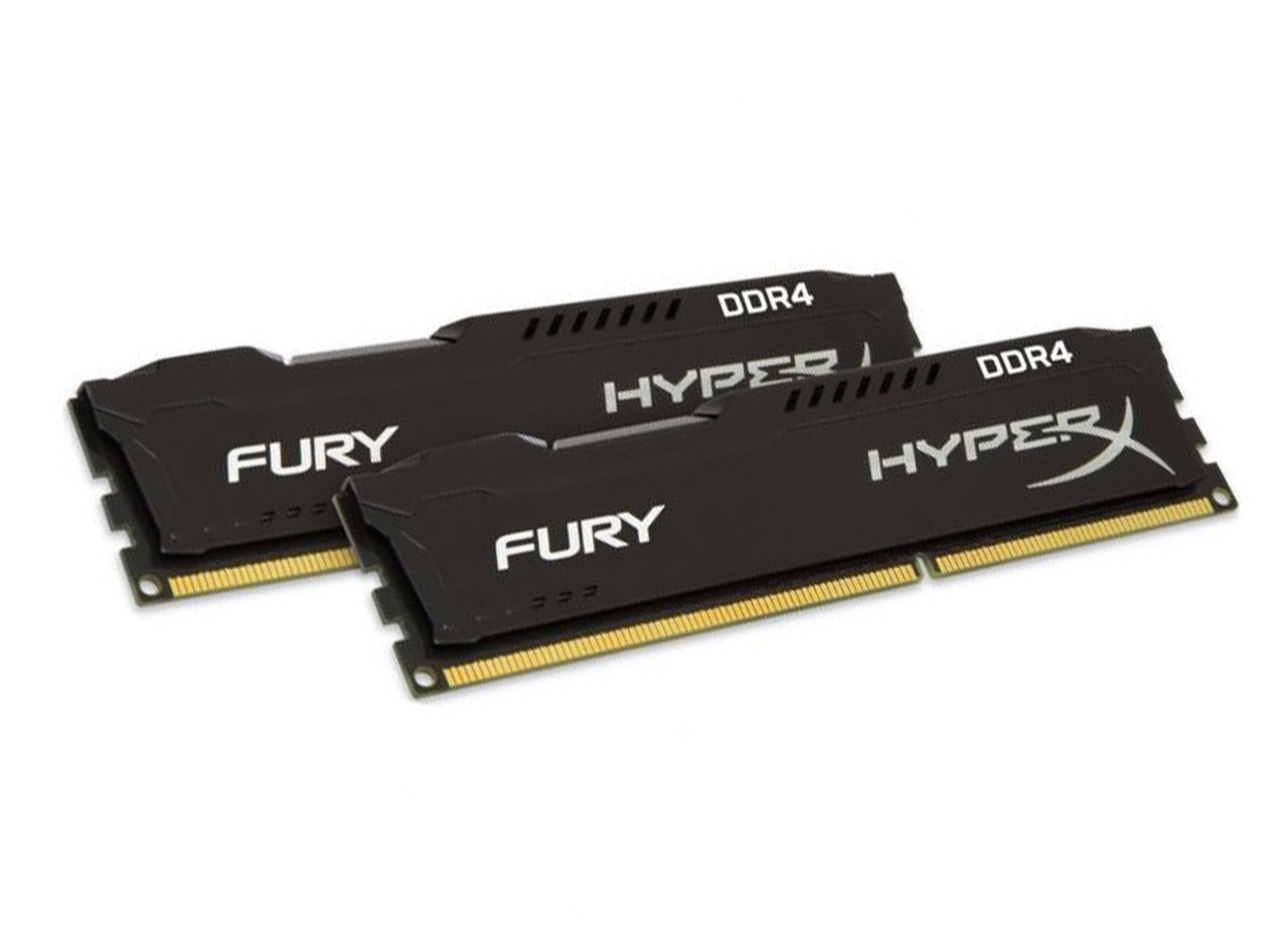 Оперативна пам'ять Kingston DDR4 16GB (2x8GB) 3466MHz HyperX FURY Black (HX434C19FB2K2/16)