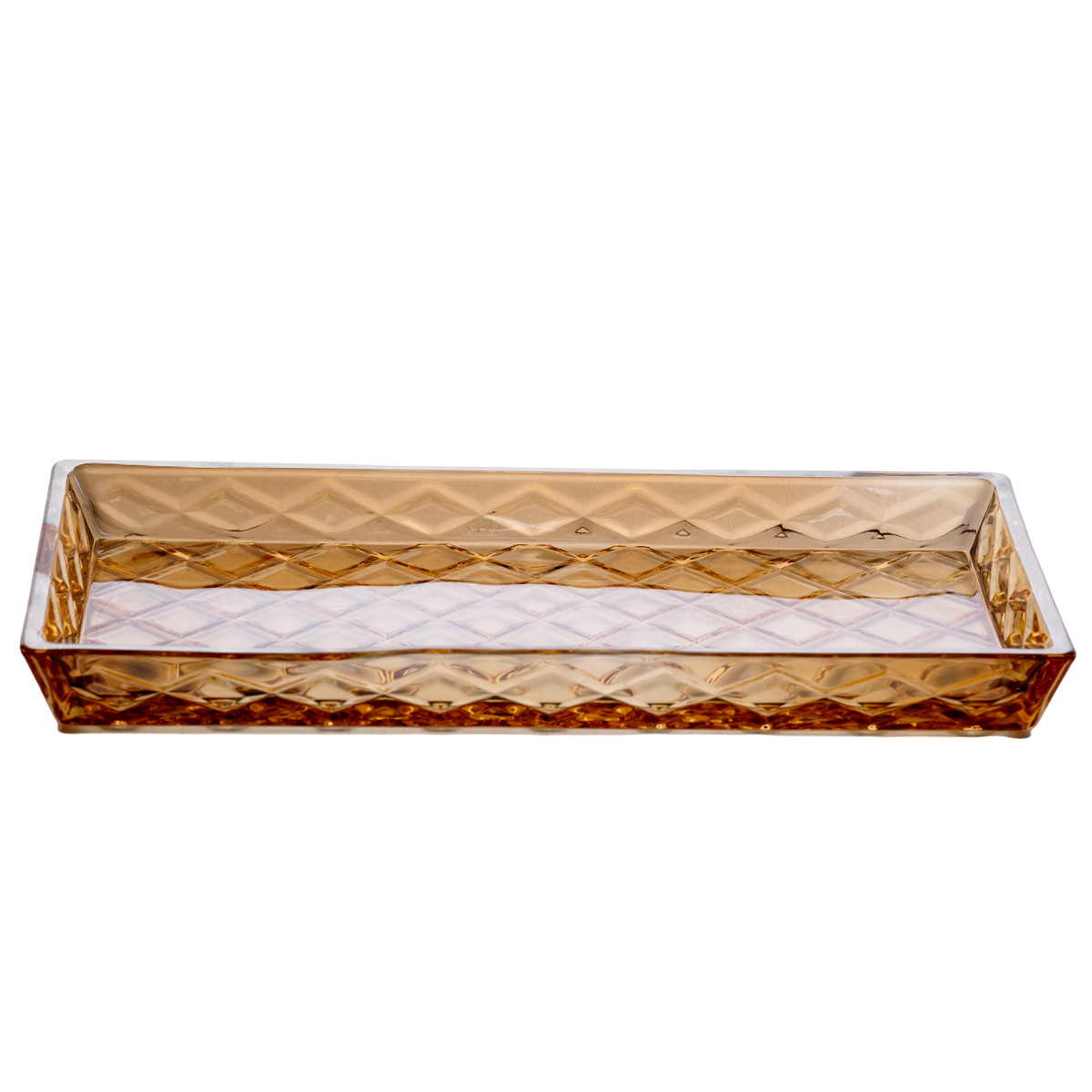 Блюдо для закусок YIWU 29.5x13.5x2 см Коричневый (HP-YH-57)
