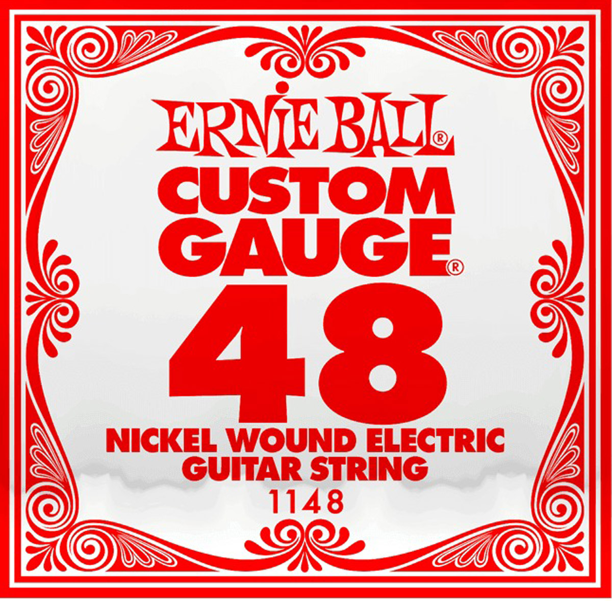 Струна Ernie Ball 1148 Nickel Wound Electric Guitar String .048
