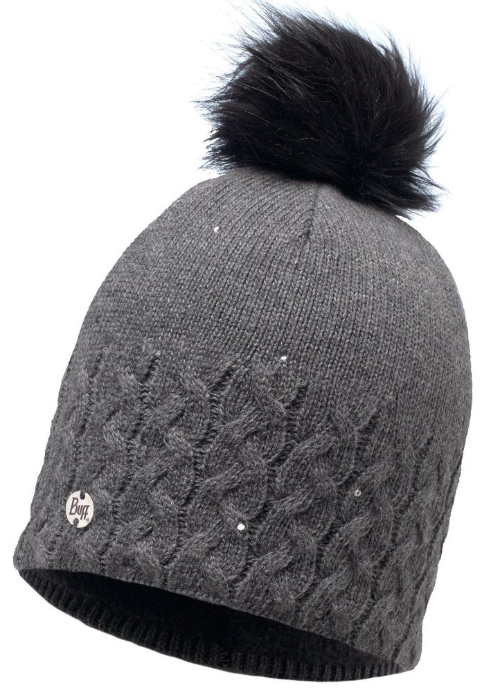 Шапка Buff Knitted & Polar Hat Elie Grey (1033-BU 116012.937.10.00)