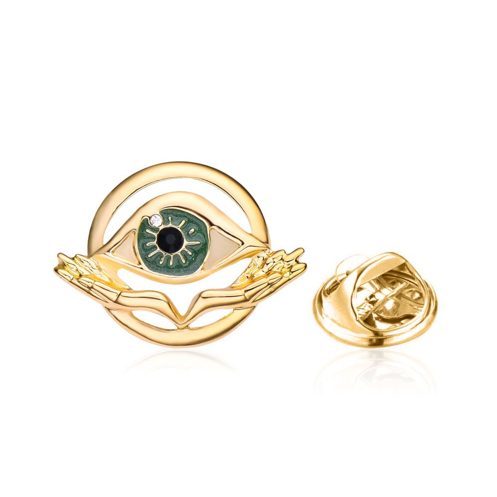 Значок BROCHE Око золотистый BRGV113430
