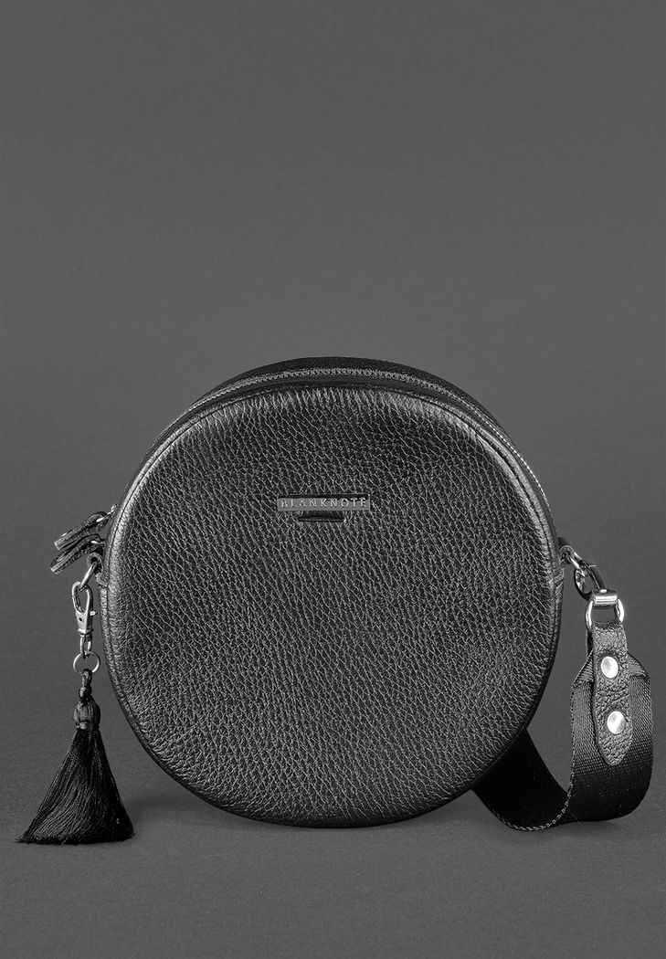 Кругла сумка BlankNote Tablet Чорний (BN-BAG-23-onyx)