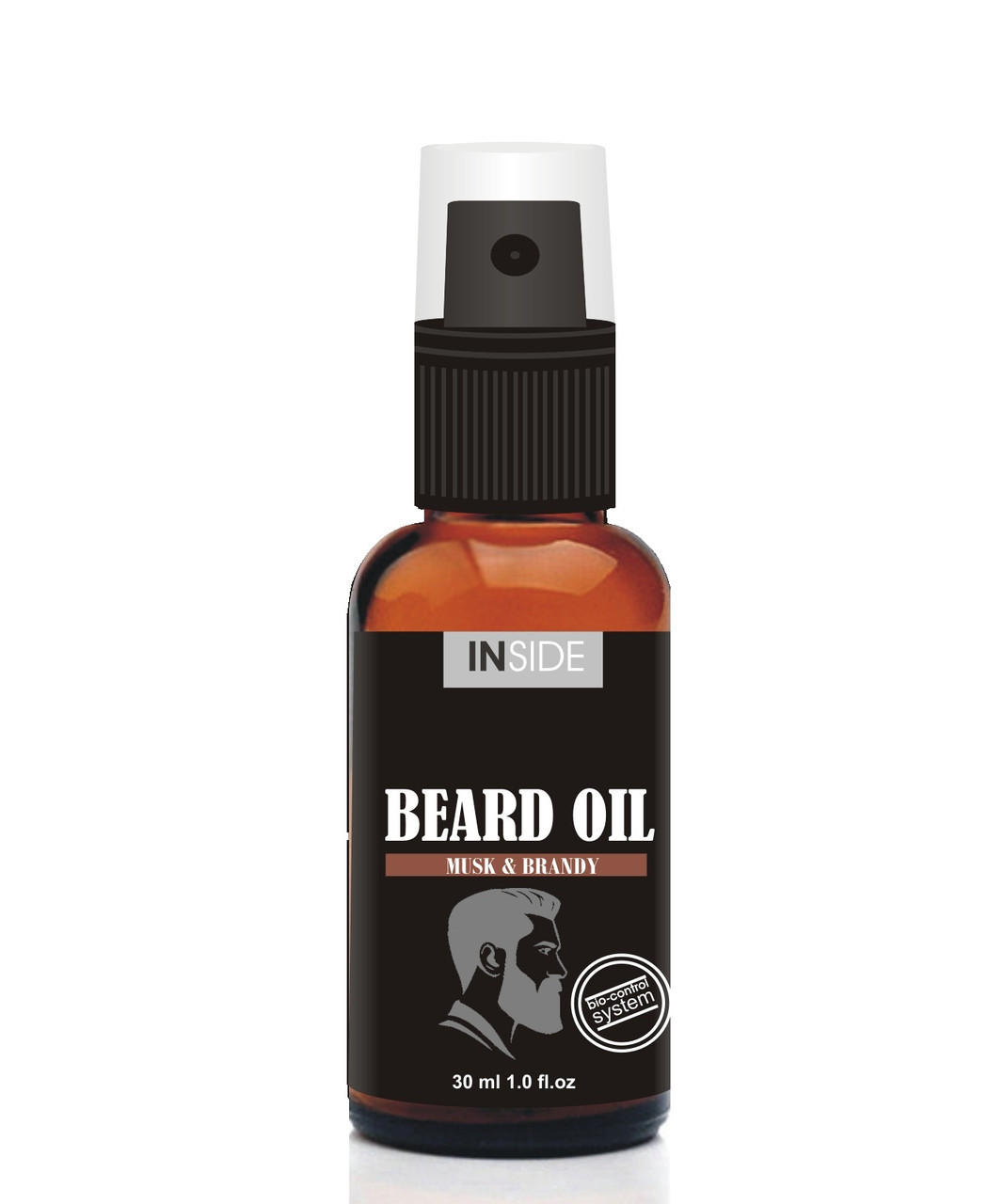 Олія для бороди з феромонами Inside Beard Oil Musk and Brandy 30 мл (EQXv57898)