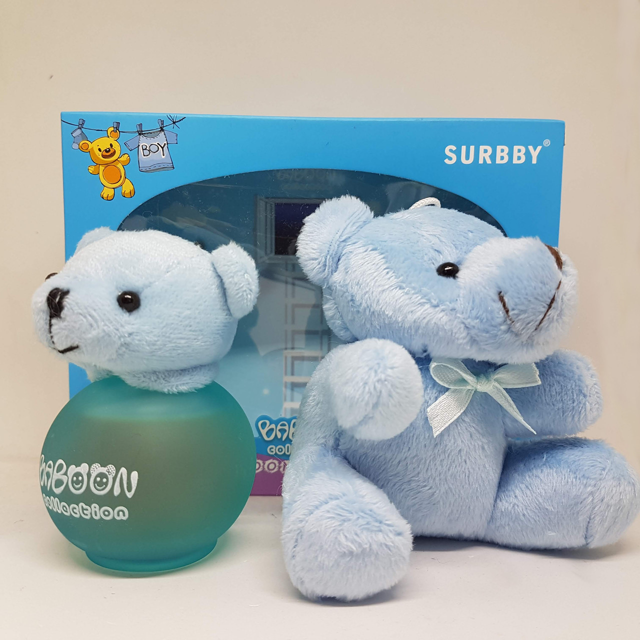 Дитячий набір парфум та іграшка Surbby Baboon ETZH002 (hub_eZIk67023)