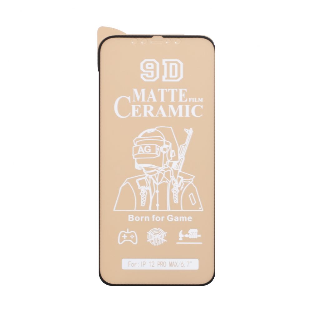 Плівка керамічна матова Film Ceramic Apple iPhone 12 Pro Max Чорний