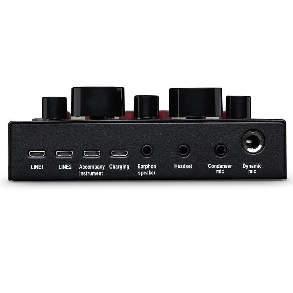 Звуковая карта UKC V8 внешняя с Bluetooth Black (3_01998)
