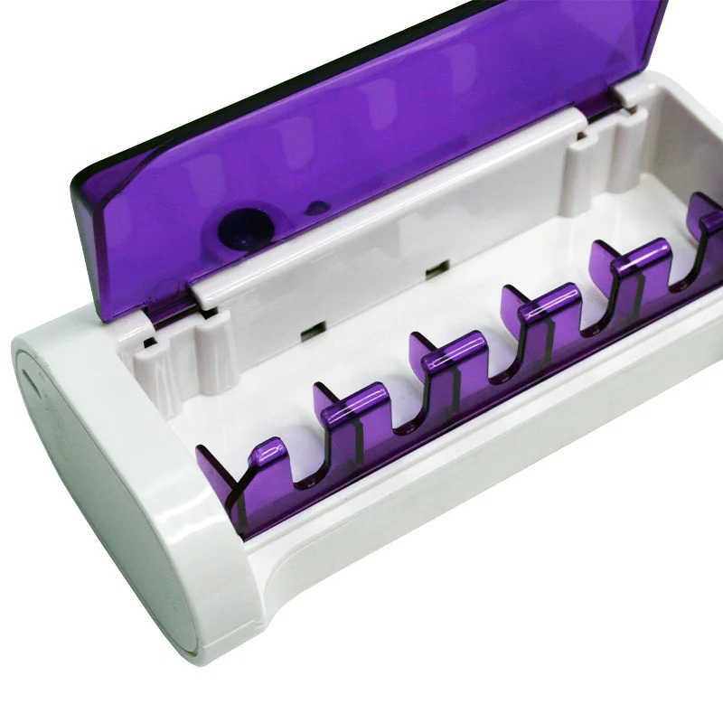 Диспенсер для зубної пасти та щіток зі стерилізатором Toothbrush Sterilizer JX008