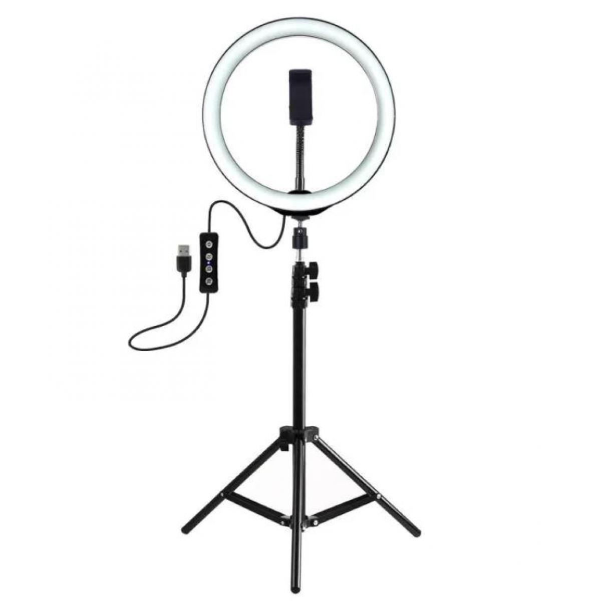Кільцева лампа світлодіодна Ring Light зі штативом (011439)