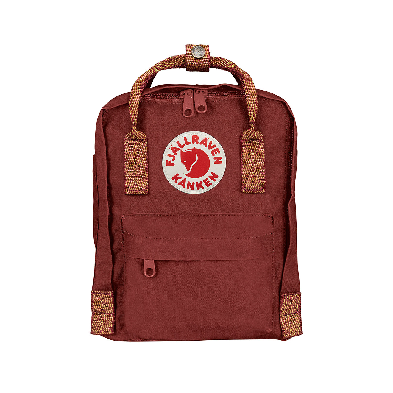 Рюкзак Fjallraven Kanken Ox Red-Goose Eye (1004-23510.326-908)