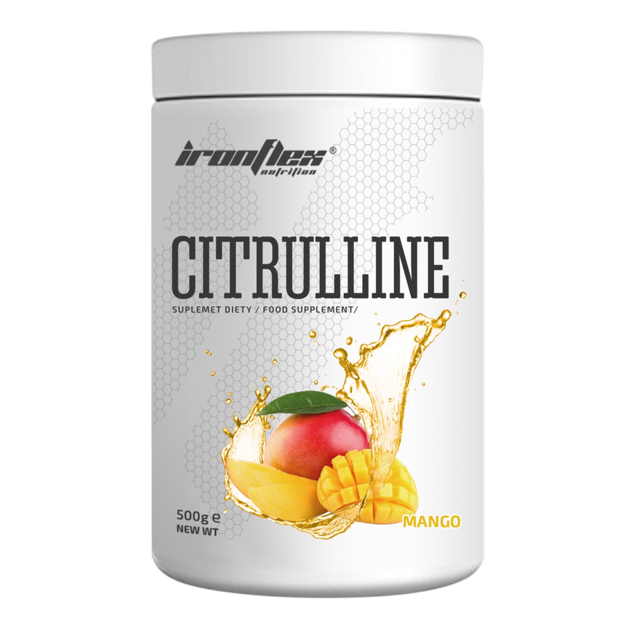 Цитруллин для спорта IronFlex Citrulline 500 g /200 servings/ Mango