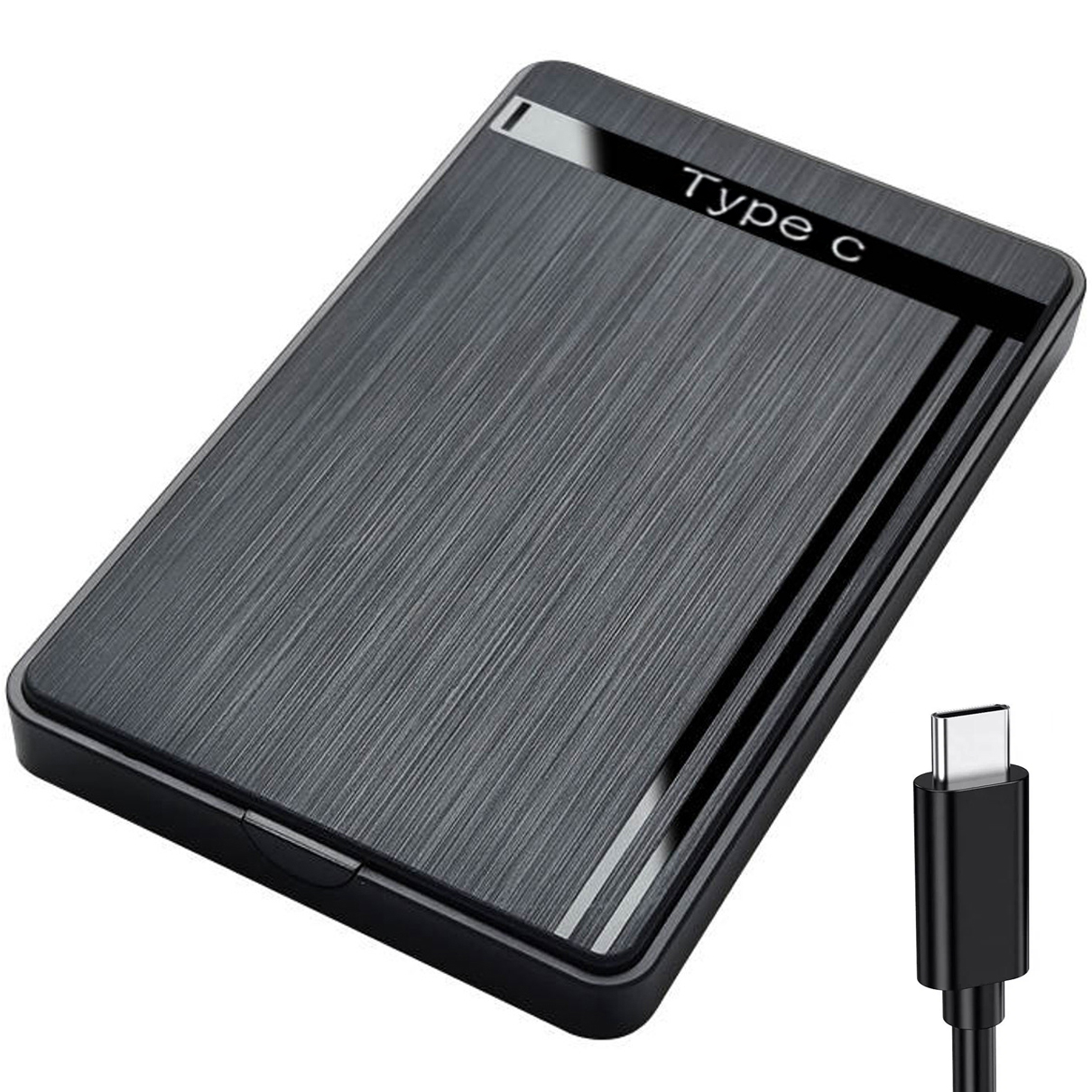 Внешний карман для SSD и 2.5" HDD жестких дисков Addap EHDC-01c Type-C