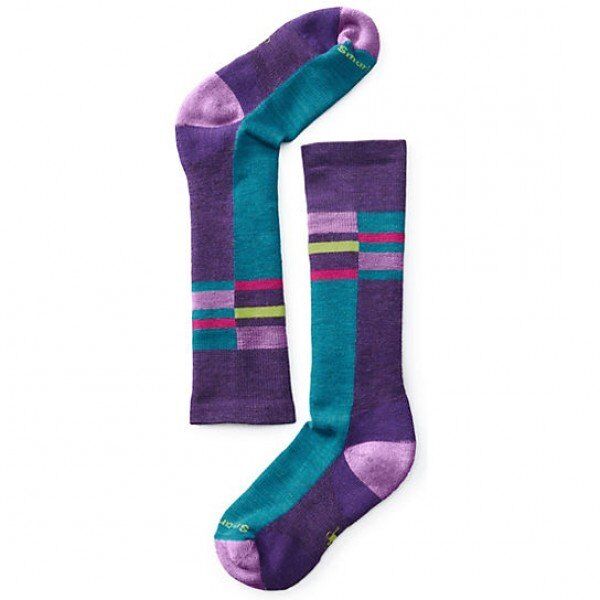 Шкарпетки Smart Wool Kid's Wintersport Stripe SW01345 Mountain Purple (1033-SW 01345.591-S)