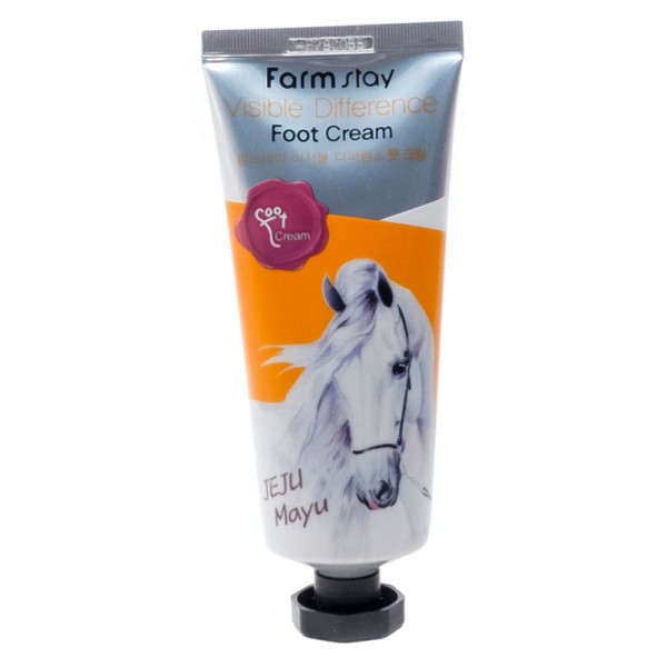 Крем для ног с лошадиным маслом Farmstay Horse Oil Foot Cream 100 мл (8809242270590)
