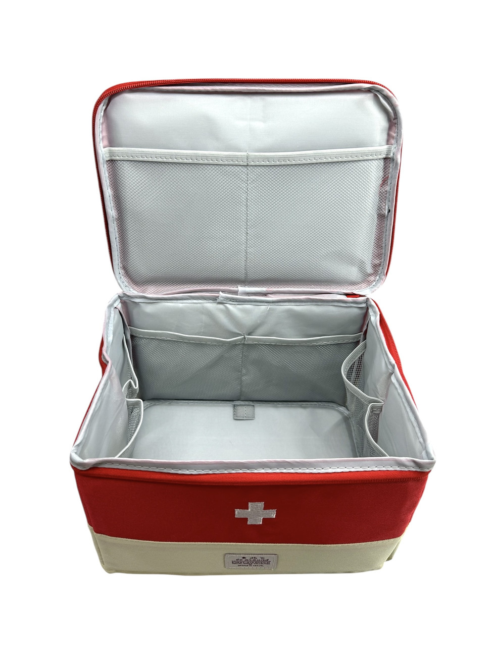 Аптечка для медикаментов L-med 19,5x26,5 см Красно-белый (IBH057RO)