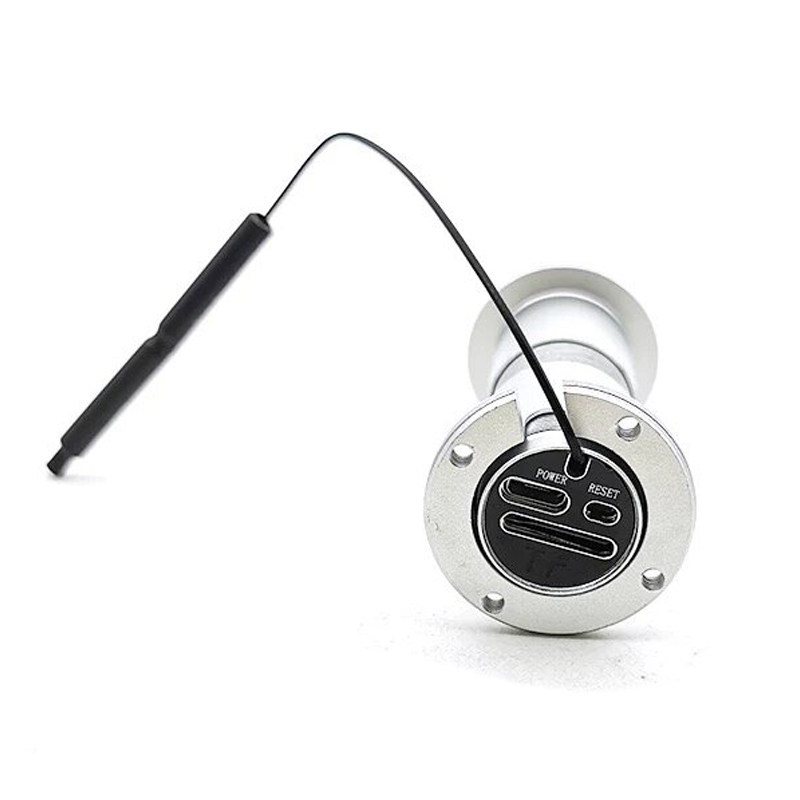 Wifi видеоглазок c датчиком движения и записью Digital Lion DE-01w, поддержка Tuya, Android / iOS, Silver