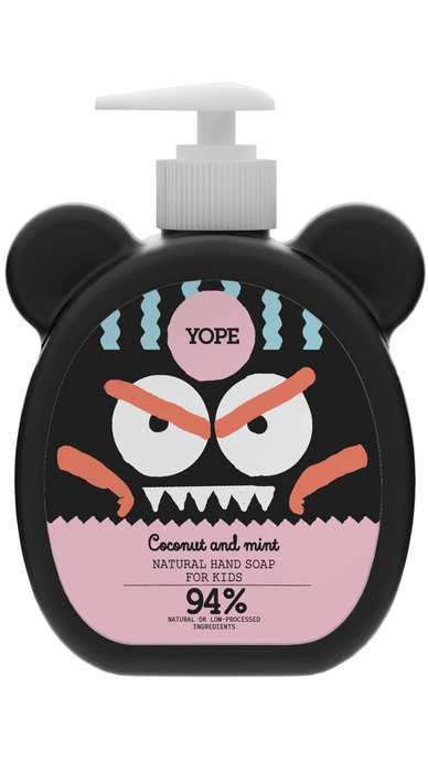 Дитяче мило для рук Yope Кокос та м'ята 400 ml (8888881)