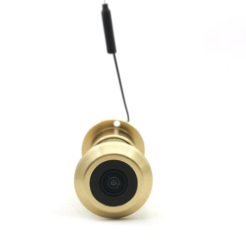 Wifi видеоглазок c датчиком движения и записью Digital Lion DE-01w, поддержка Tuya, Android / iOS, Gold