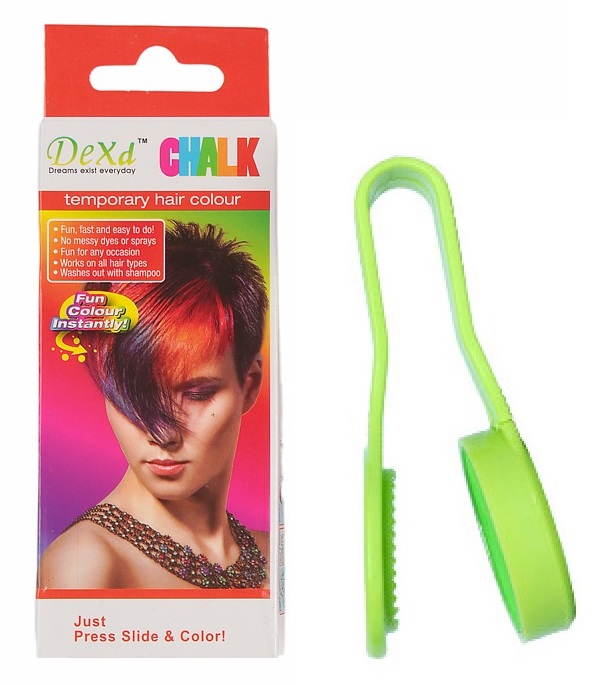 Крейда для волосся DeXd Chalk Зелений (hub_CNZE37751)