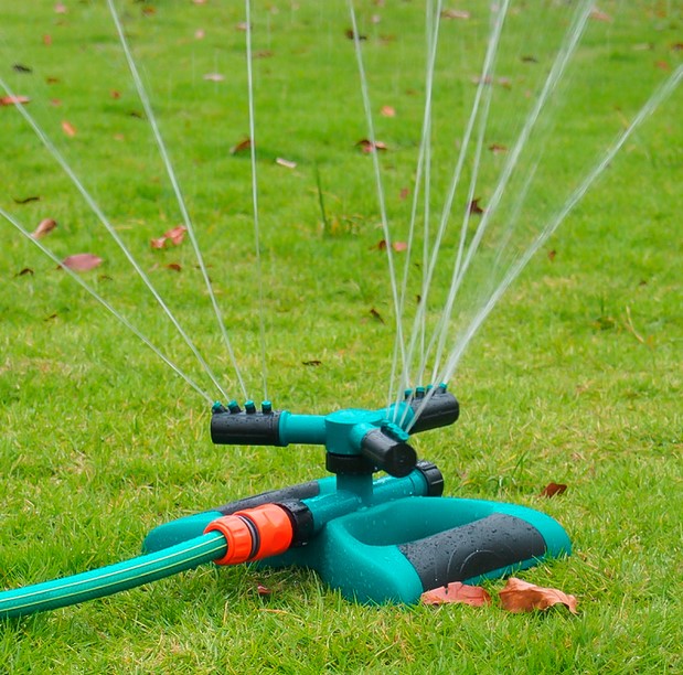 Автоматическая оросительная система полива OPT-TOP Lawn Sprinkler распылитель для газонов и сада Зелено-черный (2104618554)