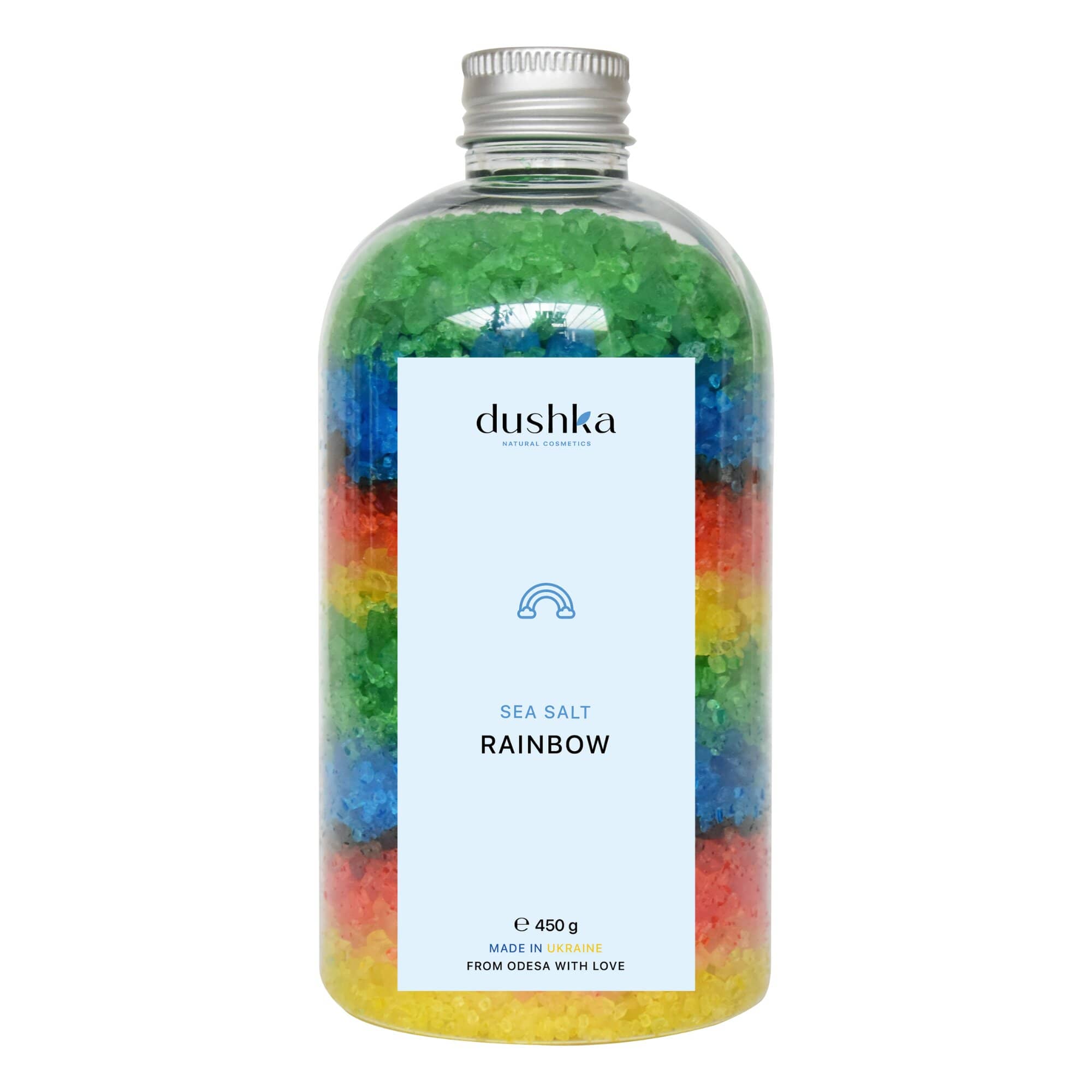 Соль для ванны Dushka Rainbow 450 г