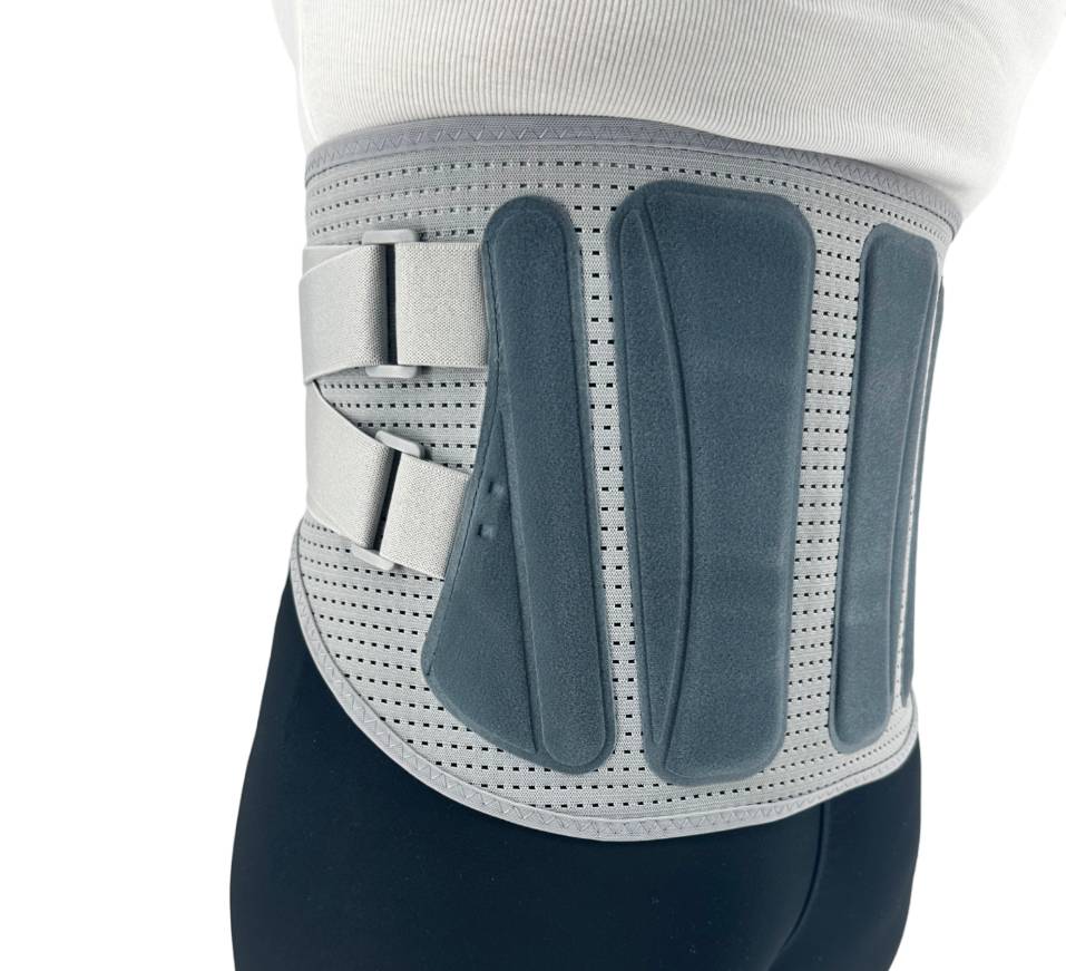 Бандаж на поясничный отдел позвоночника MED1 TJ-418(1) XL Grey