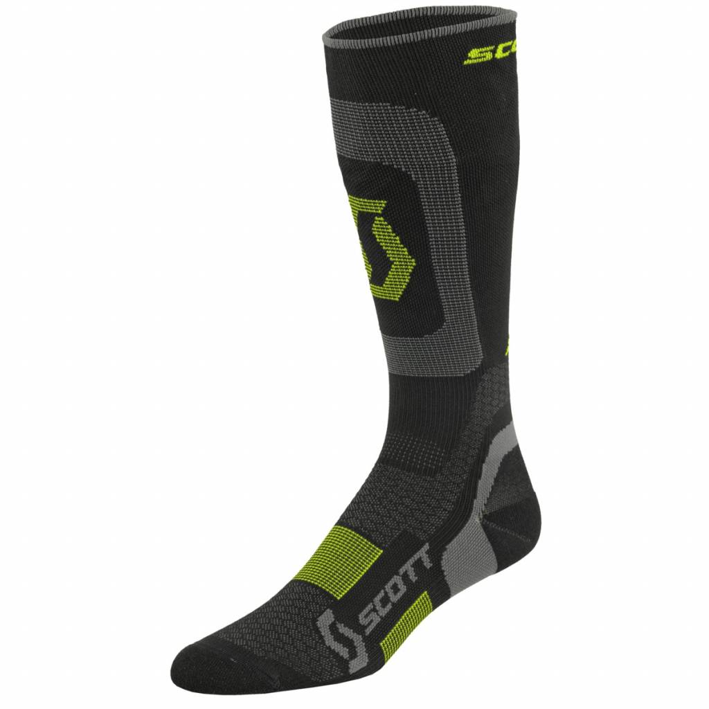 Шкарпетки Scott Compression 39-41 Чорний/Зелений (1081-251431.4755.047)