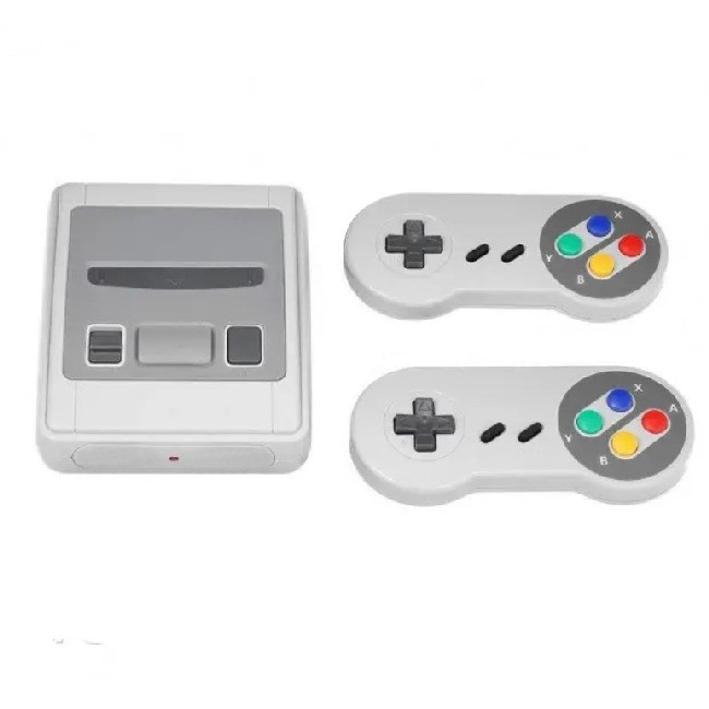 Игровая приставка с беспроводными джойстиками 3000 игр LH-35 8456 Grey MHZ