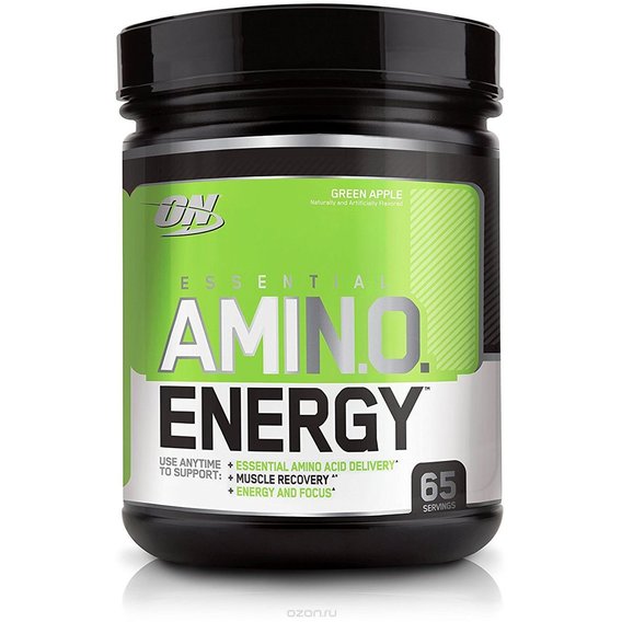Аминокомплекс для спорта Optimum Nutrition Essential Amino Energy 585 g /65 servings/ Green Apple