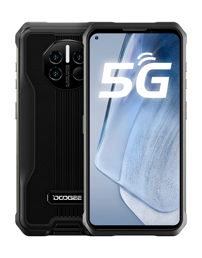 Захищений смартфон DOOGEE V10 8/128GB Black NFC