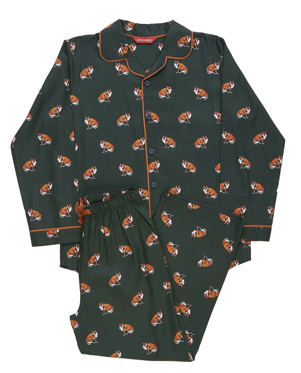 Пижама для мальчика Cyberjammies Forrest 3008 134 см Зелено-оранжевый (5051877531345)