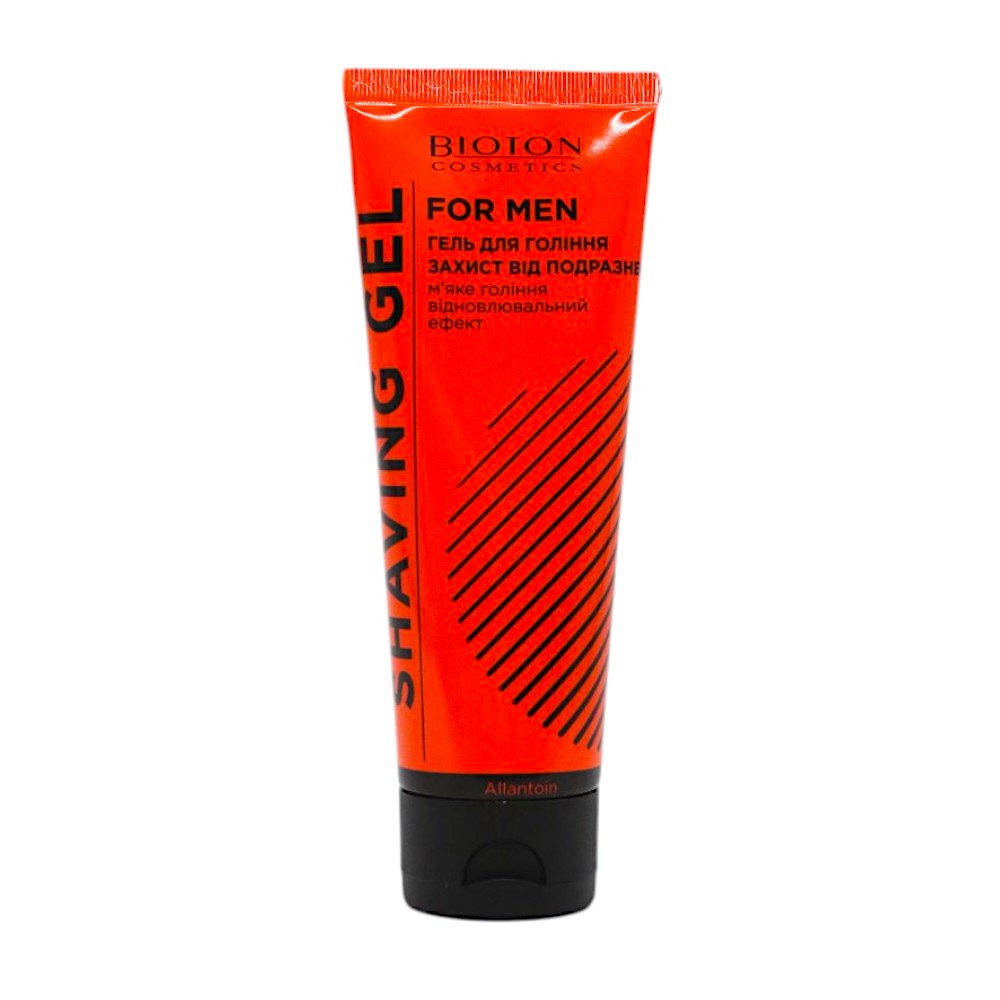 Гель для бритья защита от раздражений Bioton Cosmetics For Men 75 мл