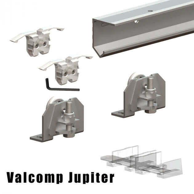 Комплект розсувної фурнітури для дверей Valcomp Jupiter 213-006