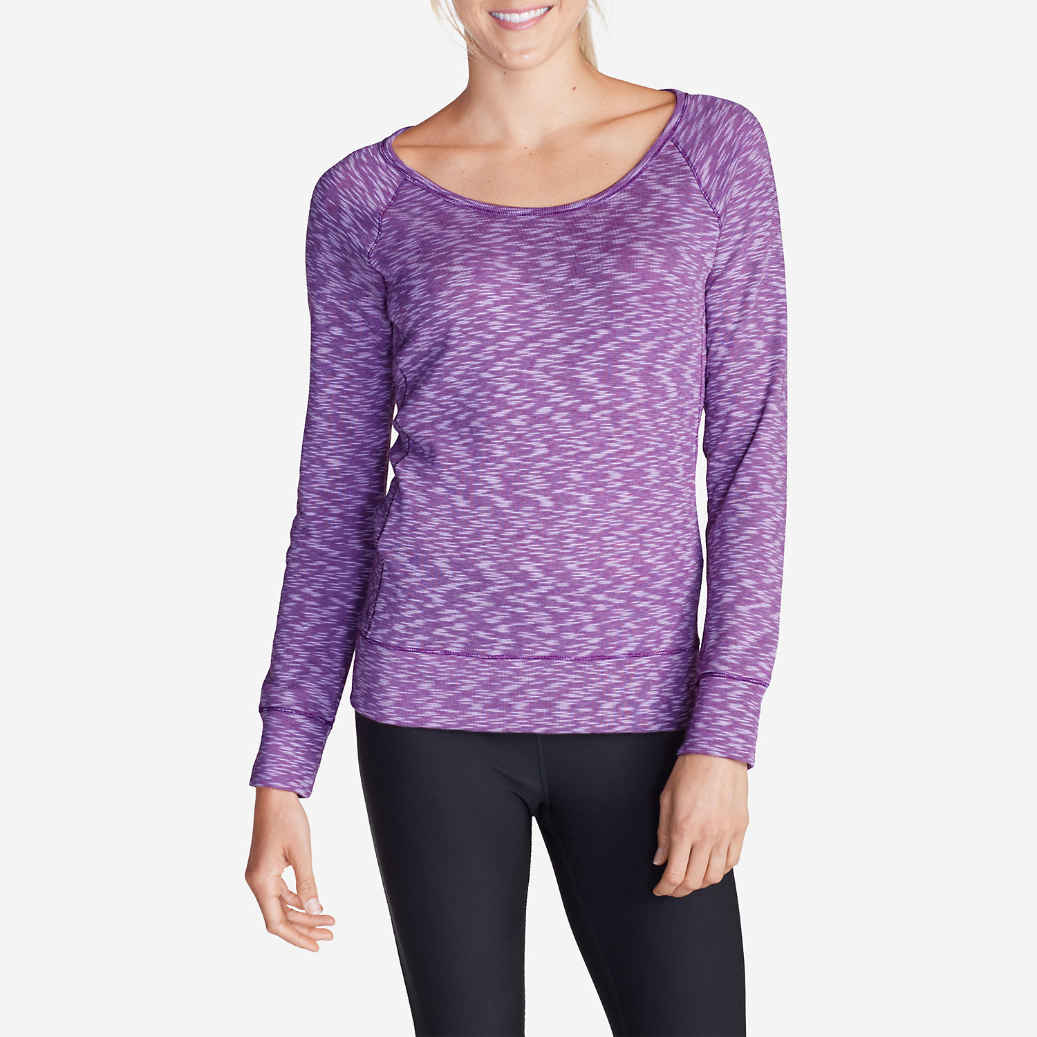 Топ Eddie Bauer Womens Sightseeker LS AMETHYST S Фіолетовий (3052AM)