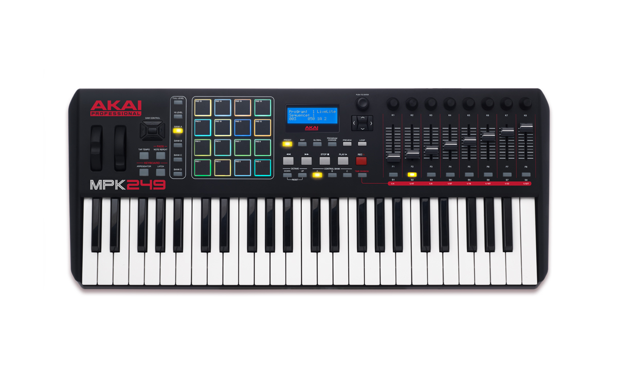 MIDI-клавіатури Akai MPK 249 Black (DP08273)