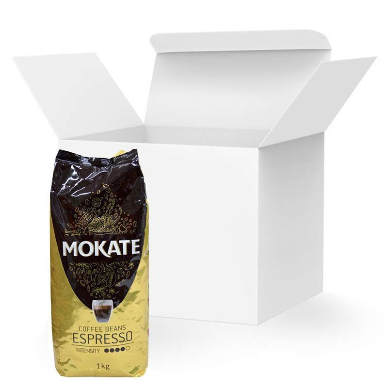 Кава в зернах Mokate Espresso 1 кг*8 шт