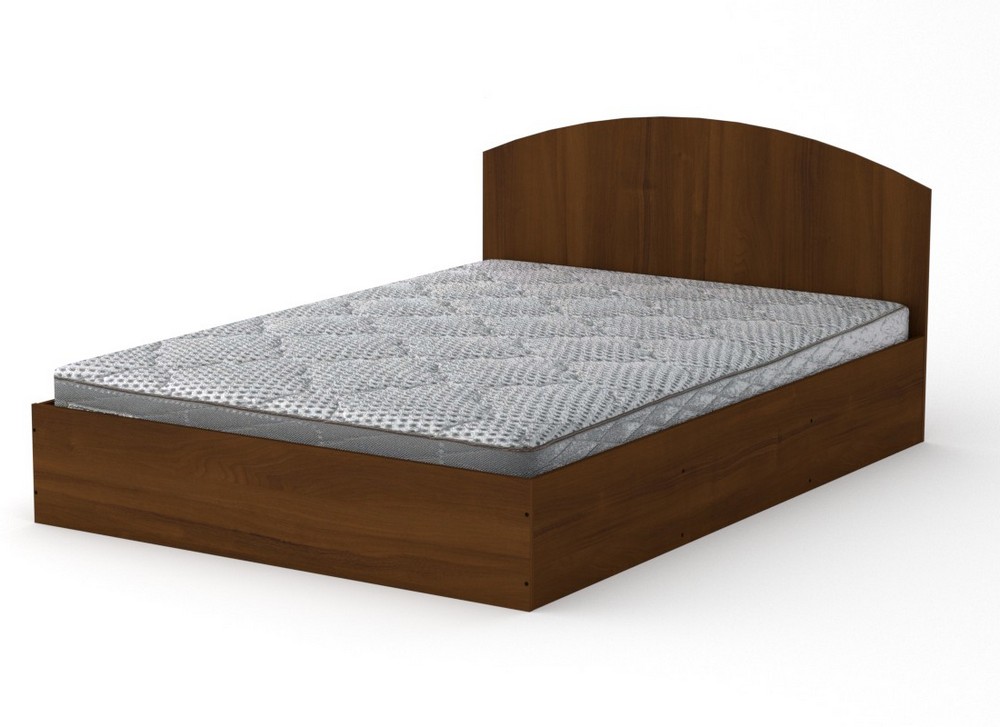 Двуспальная кровать Компанит-140 орех экко         