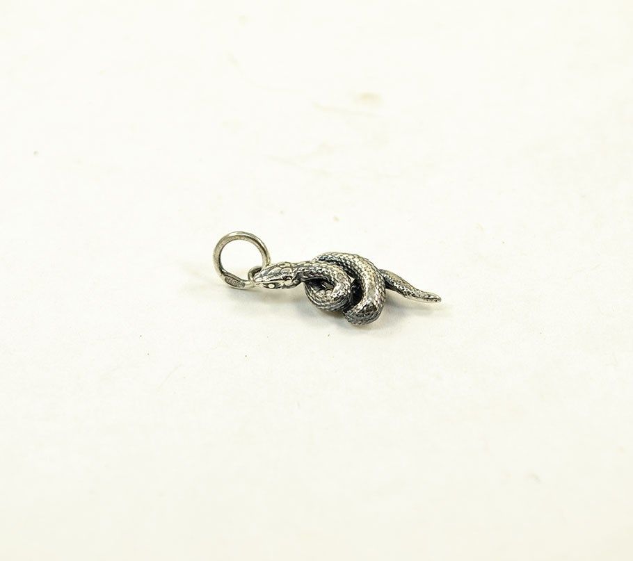 Подвеска змея Maxi Silver 8892