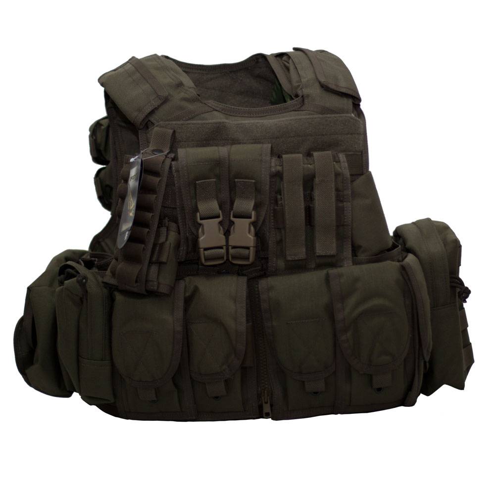 Бронежилет Flyye RAV Vest with Pouch Set Ranger Green (FY-VT-M007-RG)