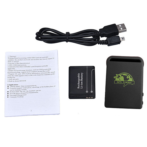 Автомобільний GPS/GSM/GPRS трекер RIAS TK102 mini Black (3_00389)