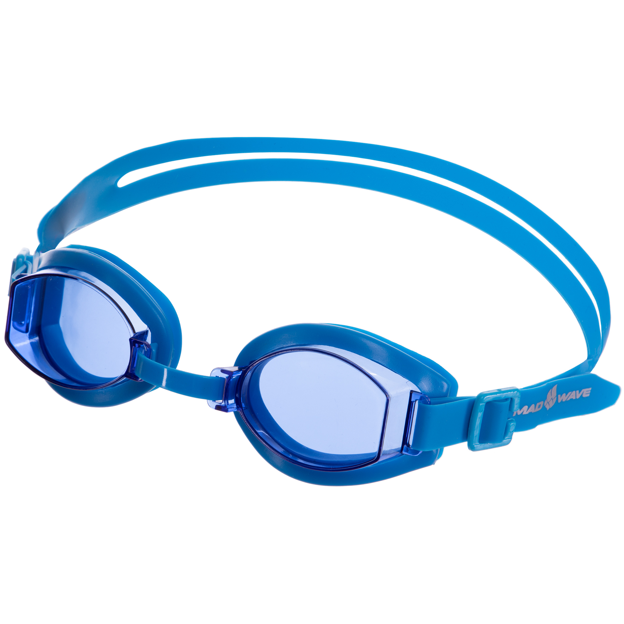 Окуляри для плавання MadWave M042409 Синій