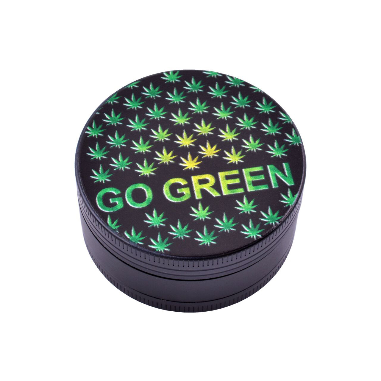 Гриндер для подрібнення тютюну LIGHTER HL-050 Black GO GREEN HL-050-3B 2 (do240-hbr)