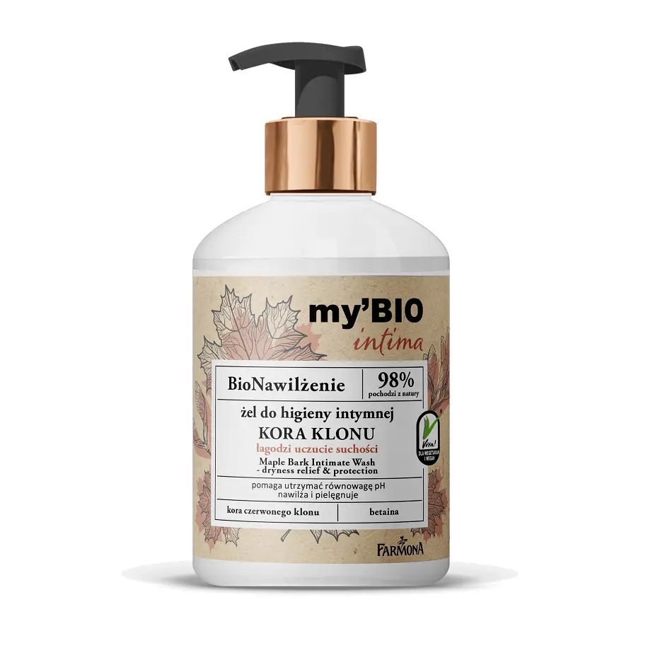 Средство для интимной гигиены Кленовая кора MY'BIO Intima Farmona 250 мл
