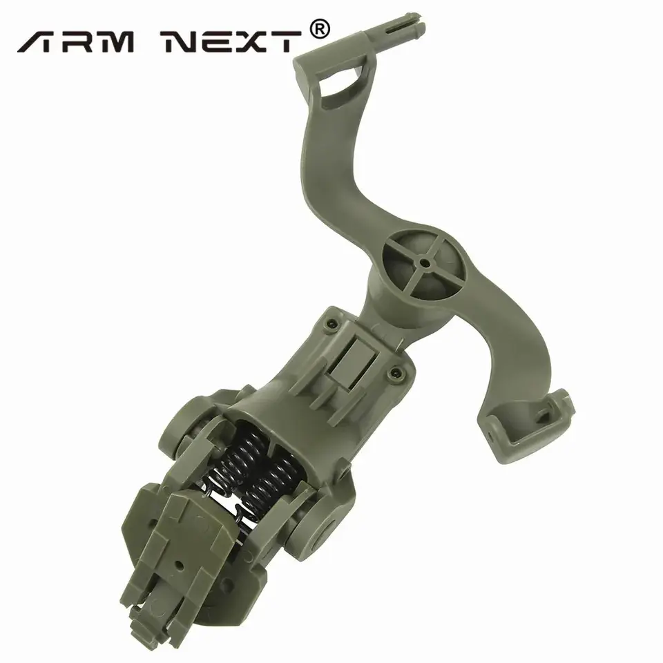Тактическое крепление чебурашки для наушников на шлем ARM Next S40 Оливковый