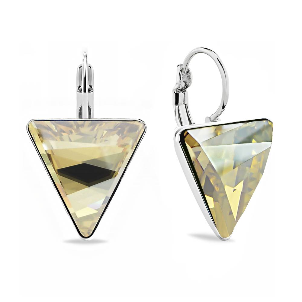 Сережки KOBI Trojuhelnik 15 мм зі Swarovski (7440-5104-07-32)