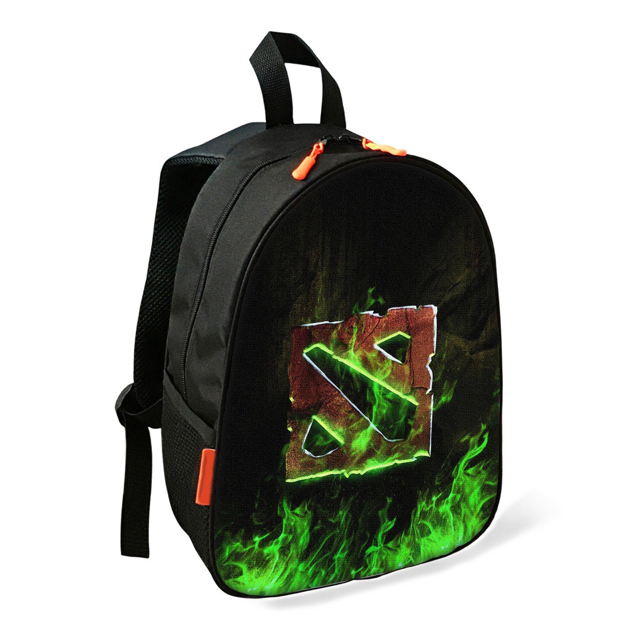 Дитячий шкільний рюкзак Dota 2 з принтом, 34×27×13 см, багатоколірний