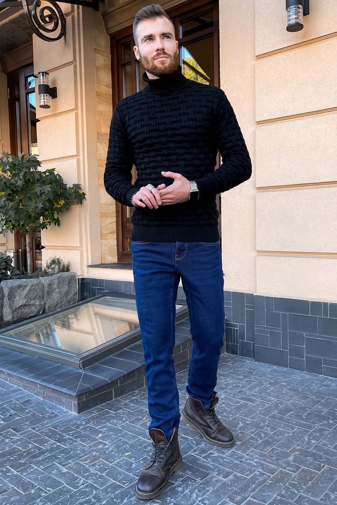 Свитер мужской AGER Черный 161R602 XL (70759_70766)