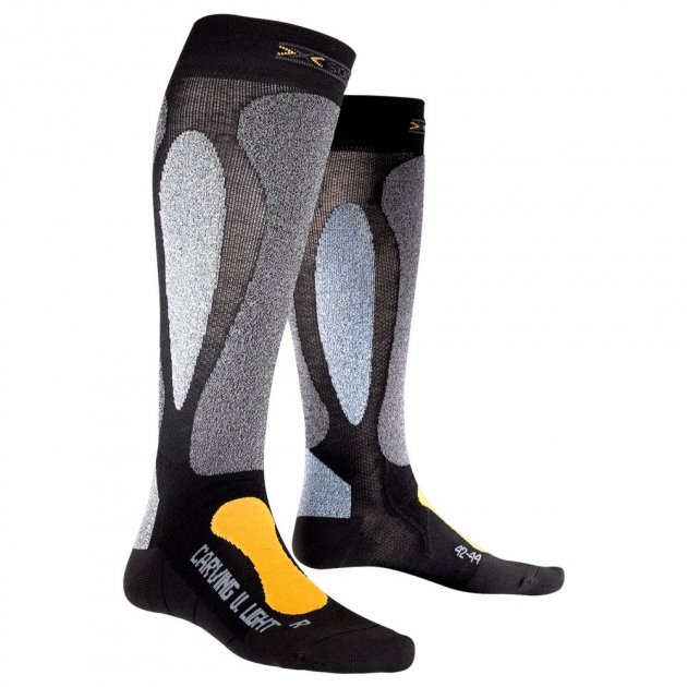 Носки X-Socks Ski Carving Ultra Light 39-41 Черный/Серый (1068-X20022 39-41)