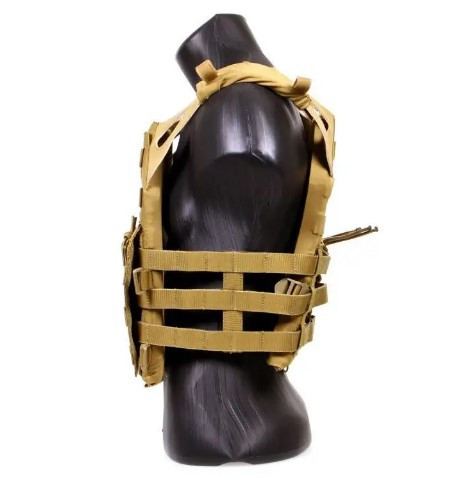 Жилет-плитоноска тактический Mil-Tec Plate Carrier Gen 2 Койот 13463205