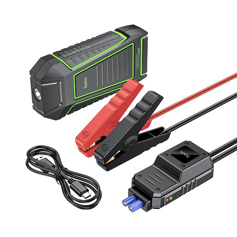 Пусковое устройство Hoco QS1 Portable Smart Car Jump Starter 10000 mAh (2145239029)