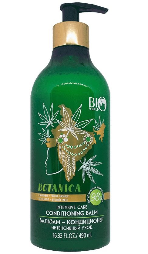 Бальзам-кондиціонер для волосся BioWorld Botanica Інтенсивний Догляд 490 мл (mtSW36444)